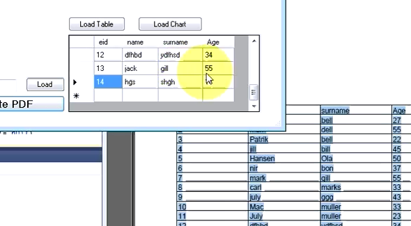 ویدئو آموزش افزودن داده های DataGridView به فایل pdf با iTextShar در c#.net